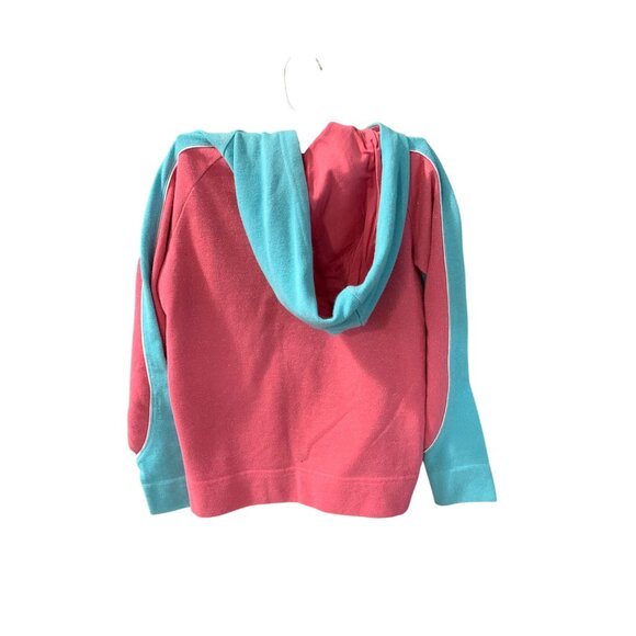 Harley Davidson Girl Size 10 12 Pink Sparkle Full Zip Jacket Coat Hooded Hoodie - Picture 4 of 4